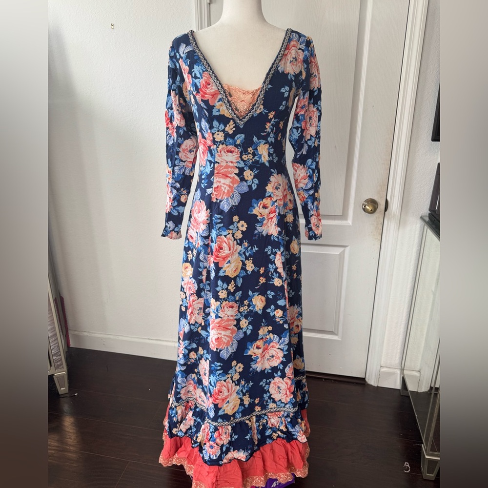 Floral Long Sleeve Dress